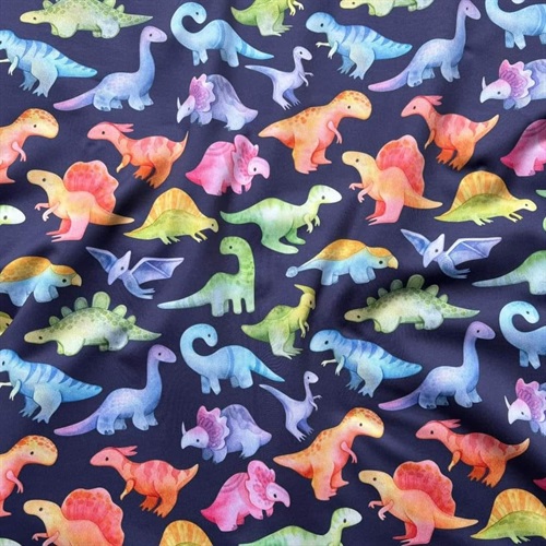 Click to order custom made items in the Rainbow Dinos fabric